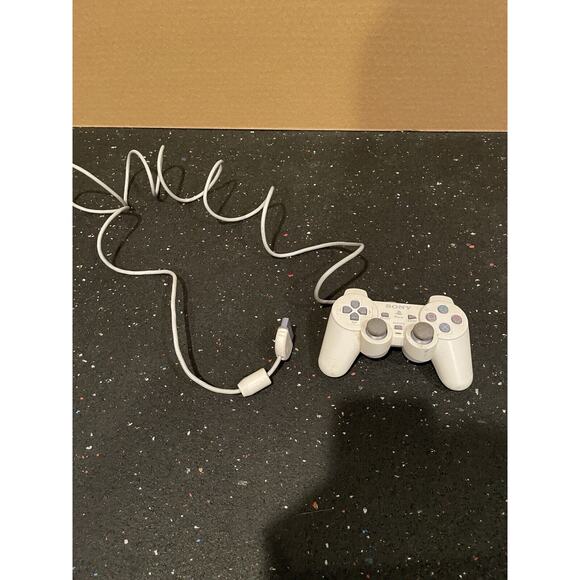 TESTED OEM Original Sony PlayStation One PS1 DualShock White Analog Controller - Picture 2 of 4